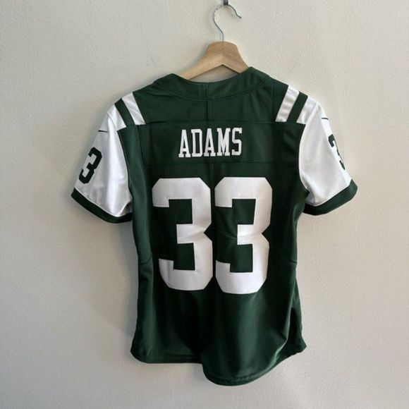 Womens Nike New York Jets 33 Jamal Adams Football Jersey‎ Size Small EUC - Picture 2 of 4